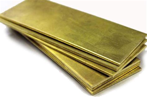 1 inch thick brass plate